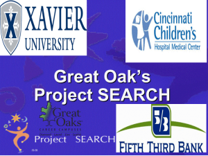 Great Oak’s Project SEARCH 15-16