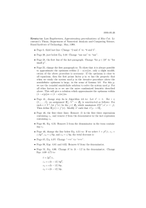1998-05-26 centiate’s Thesis, Department of Numerical Analysis and Computing Science, Errata to: