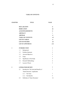 vii  TABLE OF CONTENTS CHAPTER