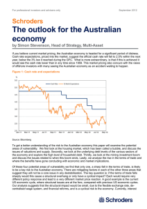 The outlook for the Australian economy Schroders
