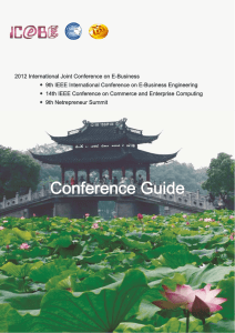 2012 International Joint Conference on E-Business