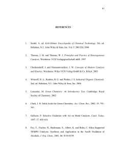 61 1. Kirk-Othmer Encyclopedia of Chemical Technology
