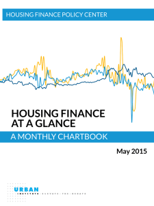 HOUSING FINANCE AT A GLANCE A MONTHLY CHARTBOOK May 2015