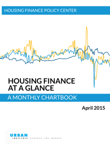 HOUSING FINANCE AT A GLANCE A MONTHLY CHARTBOOK April 2015