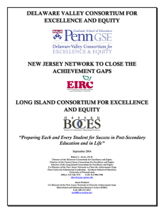 DELAWARE VALLEY CONSORTIUM FOR EXCELLENCE AND EQUITY