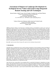 Assessment of Impact on Landscape Development to