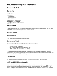 Troubleshooting PVC Problems Contents Introduction Document ID: 7115