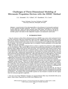 Challenges of Three-Dimensional Modeling of