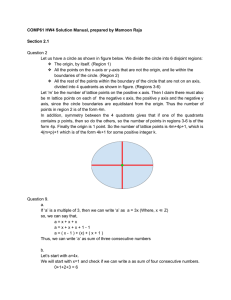 COMP61 HW4 Solution Manual, prepared by Mamoon Raja    Section 2.1  Question 2 