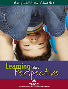 Perspective Learning takes Early Childhood Education