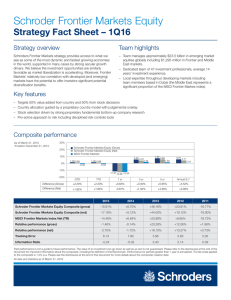 – Team manages approximately $23.5 billion in emerging market