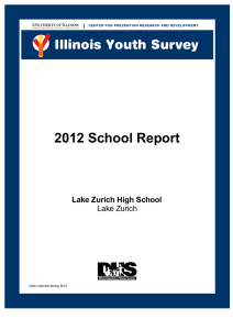 2012 School Report Lake Zurich High School Lake Zurich