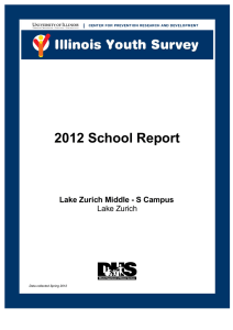 2012 School Report Lake Zurich Middle - S Campus Lake Zurich