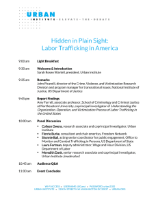 Hidden in Plain Sight: Labor Trafficking in America