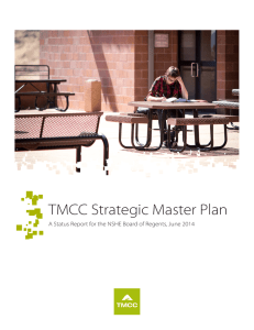 TMCC Strategic Master Plan