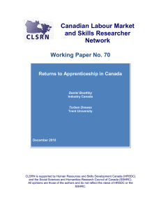 Canadian Labour Market and Skills Researcher Network