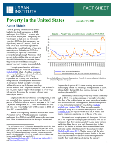 Poverty in the United States  Austin Nichols September 17, 2013