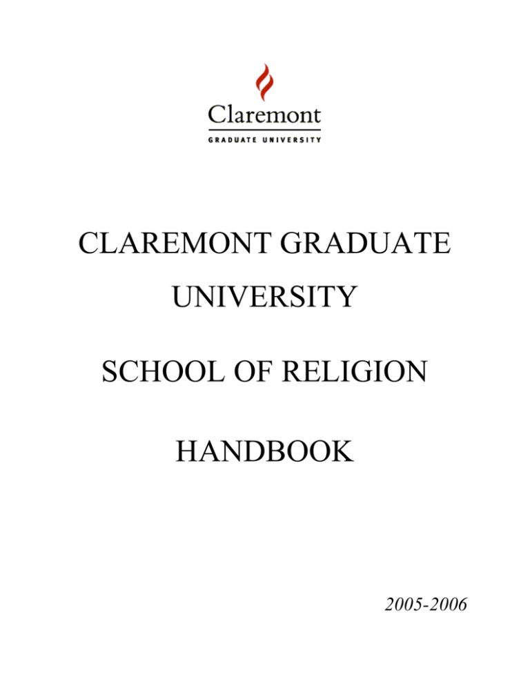 claremont graduate university phd religion