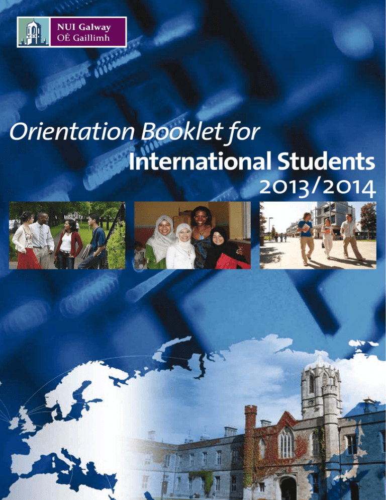 Orientation Booklet for International Students 2013/2014 1