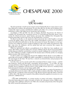 P CHESAPEAKE 2000 REAMBLE