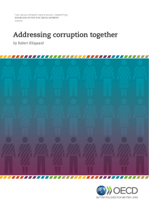 Addressing corruption together by Robert Klitgaard