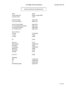 UCI Night Float Orientation revised 4/25/16