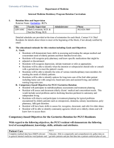 University of California, Irvine Department of Medicine I.