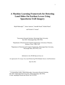 A Machine Learning Framework for Detecting Spaceborne SAR Imagery