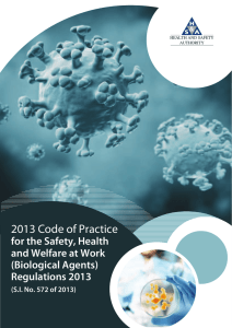 2013 Code of Practice for the Safety, Health and Welfare at Work