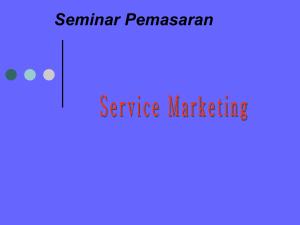 Seminar Pemasaran