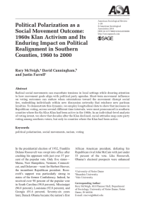 Political Polarization as a Social Movement Outcome: 555885