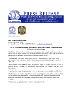 Friday, March 11, 2016 FOR IMMEDIATE RELEASE