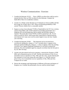 Wireless Communications - Exercises