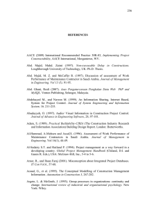 256  Implementing  Project Non-execusable  Delay  in  Constructions