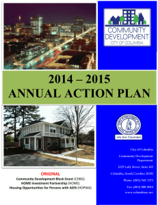 2014 – 2015 ANNUAL ACTION PLAN ORIGINAL