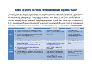 Solar in South Carolina: Which Option is Right for You?