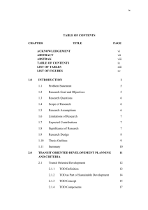 viii TABLE OF CONTENTS CHAPTER