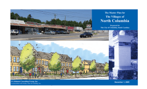 North Columbia The Villages of The Master Plan for Prepared for