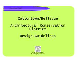 Cottontown/Bellevue  Architectural Conservation District