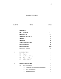 vii TABLE OF CONTENTS CHAPTER