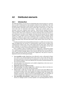 A2 Distributed elements A2.1