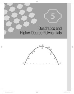 5 Quadratics and Higher-Degree Polynomials EA1N_966_05_01.indd   103
