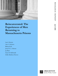 Reincarcerated: The Experiences of Men Returning to