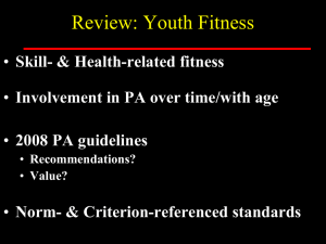 Review: Youth Fitness