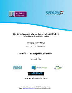 10-WP-SEMRU-11 For More Information on the SEMRU Working Paper Series Email: