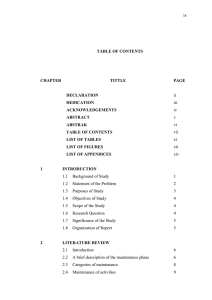 ix  TABLE OF CONTENTS CHAPTER