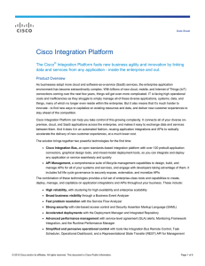 Cisco Integration Platform