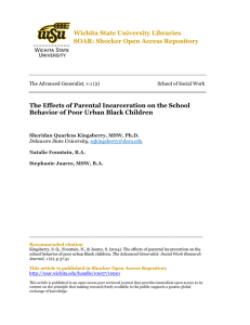 Wichita State University Libraries SOAR: Shocker Open Access Repository