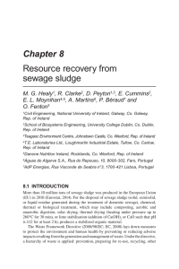 Chapter 8 Resource recovery from sewage sludge M. G. Healy