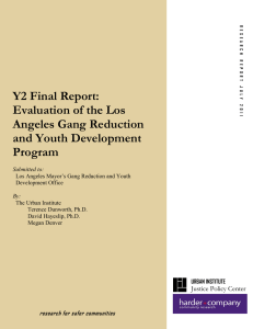 Y2 Final Report: Evaluation of the Los Angeles Gang Reduction and Youth Development